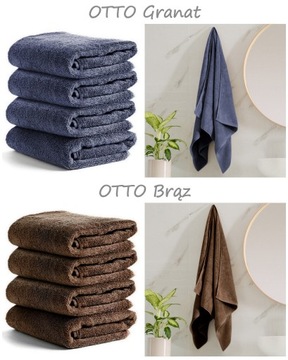 Набор из 4 БОЛЬШИХ хлопковых пляжных полотенец, 70x140