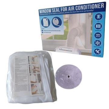 ОКОННАЯ ПРОКЛАДКА ДЛЯ ПОРТАТИВНОГО КОНДИЦИОНЕРА ОТВОДИТ ТЕПЛО + БЕСПЛАТНО