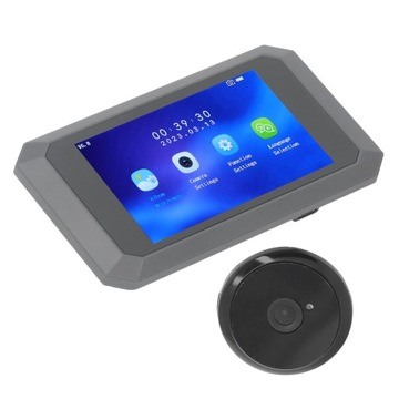 KAMERA DZWONKOWA 1080P KOLOROWY EKRAN LCD O PRZEKĄTNEJ 3,97 CALA AKUMULAT