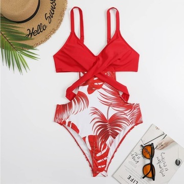 Женский купальник монокини с контролем живота