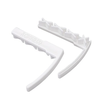 Алюминиевая крышка рейки 250 см белая