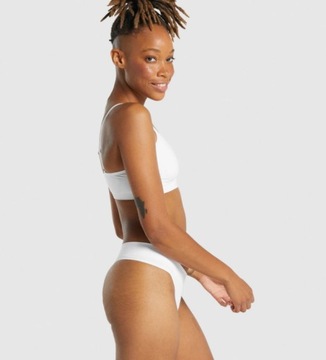 СПОРТИВНЫЙ БЮстгальтер GYMSHARK, БЕЛЫЙ, ОБЫЧНЫЙ L 0Z8G4_C*