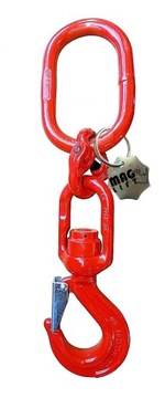 ПОВОРОТНЫЙ КРЮК НА ПОДШИПНИКЕ, ТЯГА 3,15 Т, ОДИНАРНЫЙ 1C