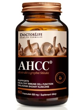 DOCTOR LIFE AHCC KAPSULKA 630MG 60
