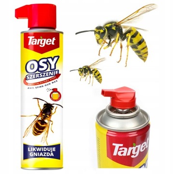 TARGET NA OSY SZERSZENIE SPRAY LIKWIDUJE CAŁE GNIAZDA 750 ML