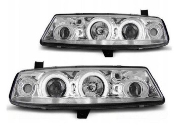 SVĚTLOMET PŘEDNÍ OPEL CALIBRA CHRÓM RINGY