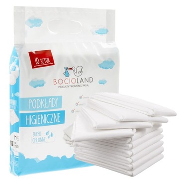 Bocioland Прокладки одноразовые 40х60 см 10 шт.