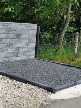 Czarny marmur żwirek piasek grafitowy naturalny do szkła akwarium fi.1-2mm