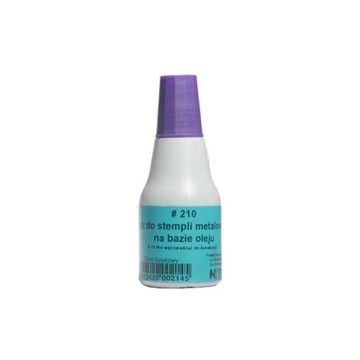 Olejowy tusz do stempli Noris 210 25 ml fioletowy