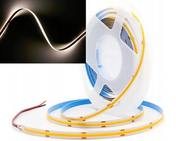 Taśma LED COB 12V 5m Linia Światła NEON Neutralna