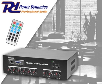 PBA120 100 В 120 Вт BT USB FM PD усилитель мощности