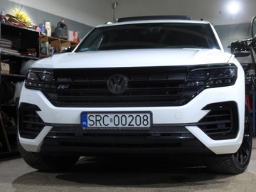 Volkswagen Touareg III SUV 3.0 V6 SCR TDI 286KM 2019 VW Touareg R-Line PL Full Wentyle Masaż Dynaudio Panorama Dociąg Matrix Hak, zdjęcie 1