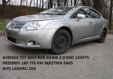 AVENSIS AURIS VERSO ULOŽENÍ PŘEDNÍ LEVÝ D4D