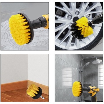 НАБОР ЩЕТКОВ ДЛЯ ДРЕЛИ, ОТВЕРТКИ, 5 ЩЕТКОВ, ЧИСТЯЩИЕ ПОСАДКИ