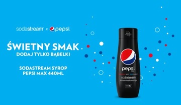 Концентрат SodaStream PEPSI + сироп PEPSI MAX