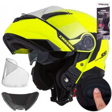 POMPOWANY 100% DOPASOWANIA KASK CASSIDA PINLOCK 70