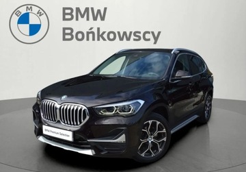 BMW X1 F48 2020 BMW X1 18i 136 KM LED Kamera Navi Tempomat HAK Salon Polska Serwis ASO X L
