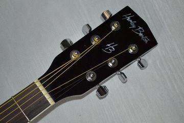 Harley Benton D-120CE BK — инструмент для начинающих с хорошим звучанием.
