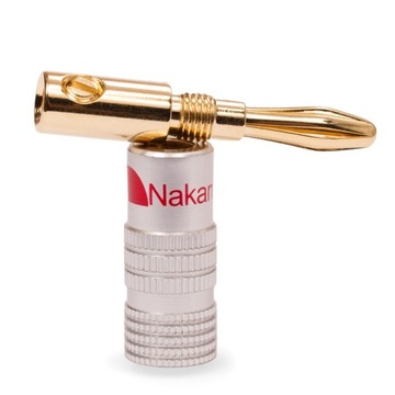 Разъемы для динамиков типа «банан» Nakamichi HQ Gold, 8 шт.