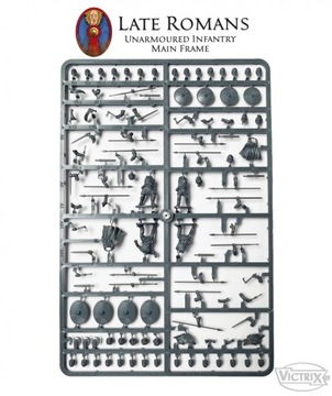 Late Roman Unarmoured Infantry - 4 szt.