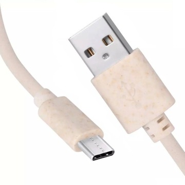 Ekologiczny EKO Kabel 3A 1m USB - USB-C HG-EC01 pi