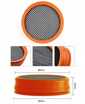 4 фильтра для PHILIPS FC8009 FC8081 SpeedPro Aqua