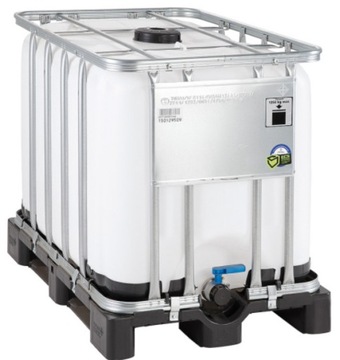 Pojemnik 600L IBC Paletopojemnik 600L Mauzer Zbiornik na AdBlue Paliwo Wodę