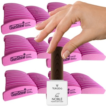 100x polerka SUNSHINE MINI 100/180 SEOL +GRATIS lakier hybrydowy Yokaba Nob