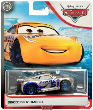 MATTEL CARS AUTA SREBRNY SILVER CRUZ RAMIREZ 1:55 NOWY !!!