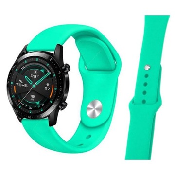 Pasek Silikonowy do smartwatcha szer 20mm niebiesk