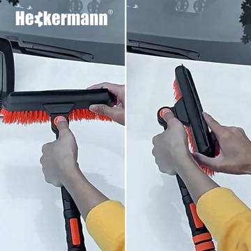 ТЕЛЕСКОПИЧЕСКАЯ ЩЕТКА-СКРЕБОК ЩЕТКА-СКРЕБОК ДЛЯ УДАЛЕНИЯ СНЕГА ИЗ ОКОН АВТОМОБИЛЯ