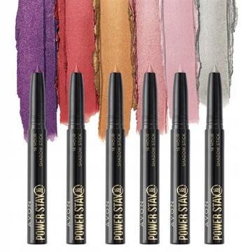 AVON TRUE POWER STAY CIEŃ W KREDCE COOL SILVER