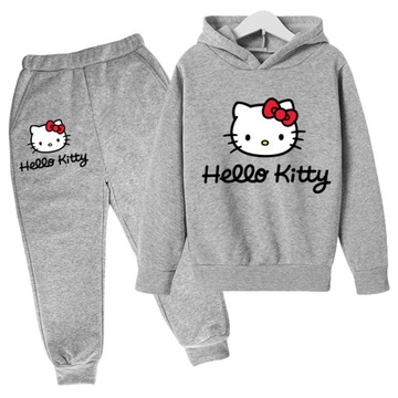 Hello kitty bluzy z kapturem spodnie