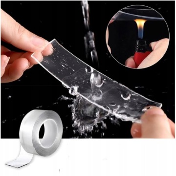 Многоразовая лента NANO TAPE 2 м сильный водонепроницаемый клей 200 см