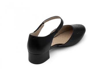 Caprice czarne damskie buty sandały eleganckie przewiewne wiosna lato 6