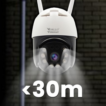 IP-камера Wi-Fi 8 Мп 4K Уличная вращающаяся беспроводная ORLLO Z20 CLOUD