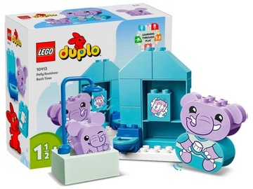 LEGO DUPLO 10413 CODZIENNE CZYNNOŚCI KĄPIEL SŁONIKA