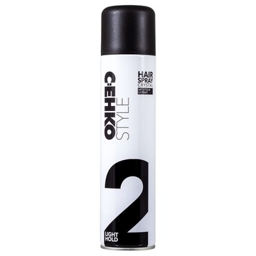 Lakier do włosów lekkie utrwalenie C:EHKO Style Hairspray Crystal 2- 400ml