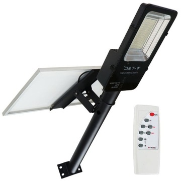 LED Ściemniana lampa uliczna LED/50W/6,4V 6000K IP65 + pilot