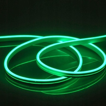 NEON FLEX Taśma LED 12V 14W NEON 2M ZIELONA