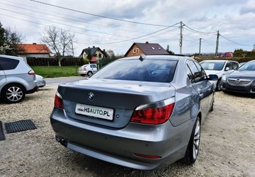 BMW Seria 5 E60 2005 BMW Seria 5 BENZYNA R6 177KM SKORA automat atrakcyjny wyglad okazja, zdjęcie 14