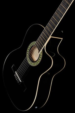 CG200CE-BK 4/4 электроклассическая гитара