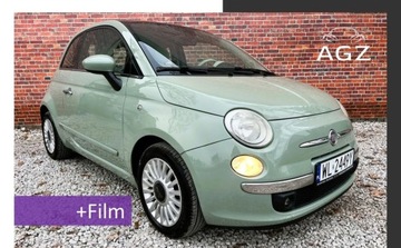 Fiat 500 II Hatchback 3d 1.2 69KM 2009 Fiat 500 Panorama Klima Alu Gwarancja w cenie VFVK 1.2 Benzyna 69KM