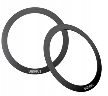 BASEUS 2x ADAPTER BLASZKA MAGNES RING DO MAGSAFE NA TELEFON DO UCHWYTU