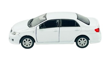 WELLY 2009 TOYOTA COROLLA WHITE 1:34 НОВАЯ МЕТАЛЛИЧЕСКАЯ МОДЕЛЬ