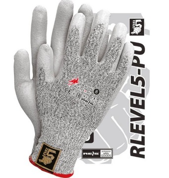 Rękawice Reis RLEVEL 5-PU rozmiar 10 - XL 6 par