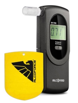 Alkomat elektrochemiczny AlcoFind DA7100 + Gratis Zapach Samochodowy