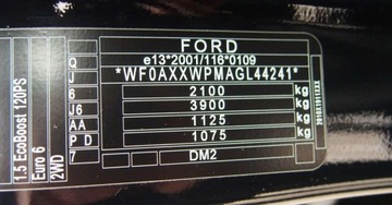 Ford Kuga II SUV 1.5 EcoBoost 150KM 2016 Ford Kuga Benzyna 2WD 1,5 EcoBoost 120 KM 1 Wlasciciel 1.5 Benzyna, zdjęcie 31