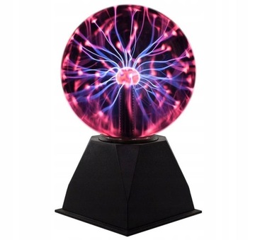 LAMPA NEONOWA MAGICZNA KULA PLAZMOWA EDUKACJA 40CM