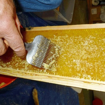 Желтый цвет пчеловодства оборудования 21 пчеловодства отверстия вилки портативный портативный